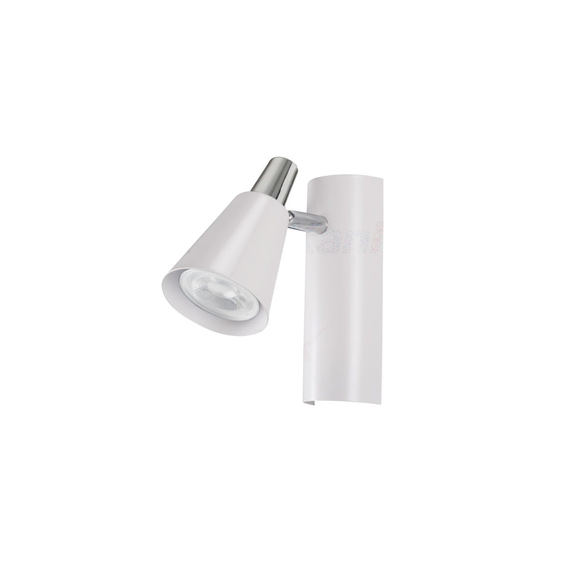 Kinkiet biały chromowany SEMPRA 1xGU10x35W wym:12x15,5x6,5cm IP20 Kanlux
