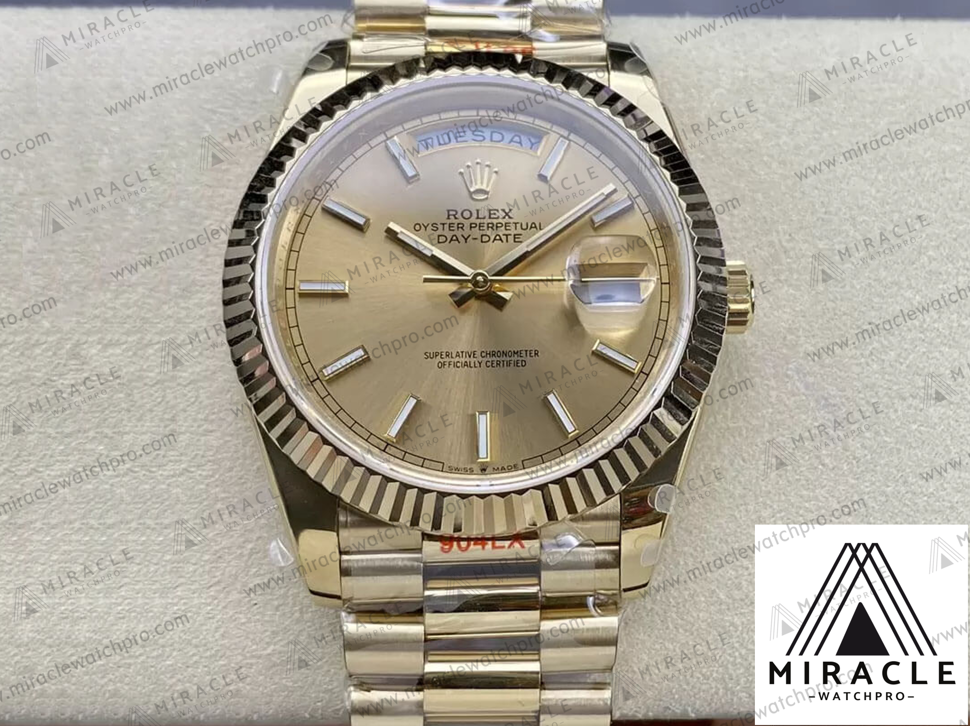 ROLEX-DAY DATE-REF.M228238-0003-ELITE CLONE-40MM-Replica Watch