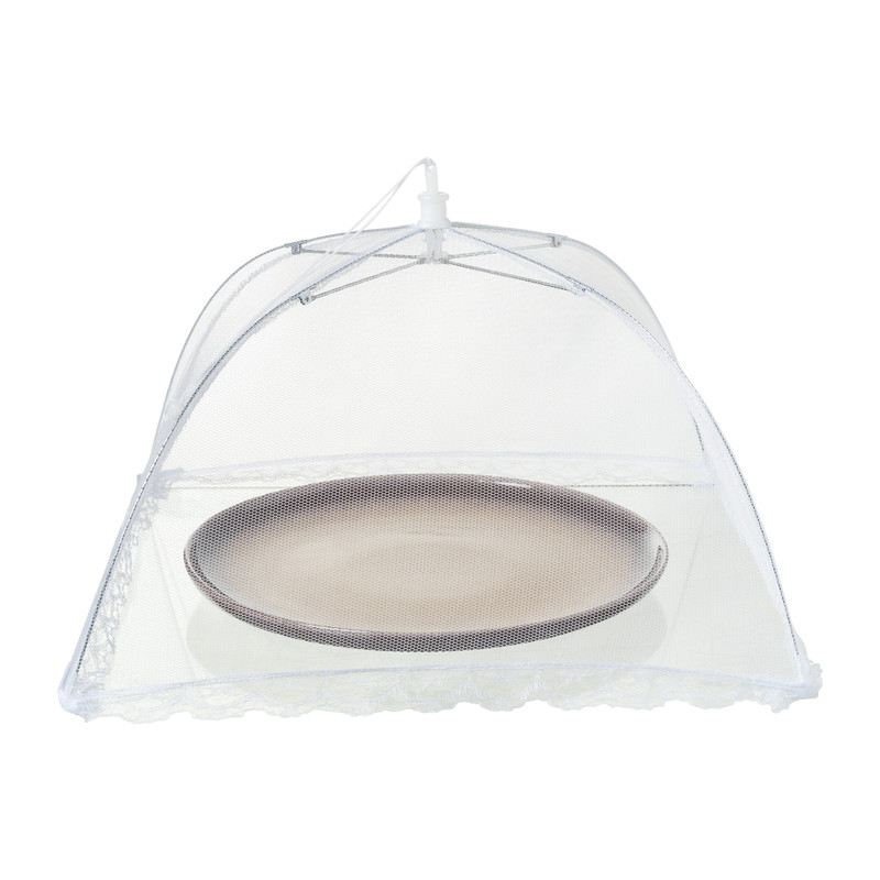 Foodcover paraplu - wit - 20x35x35 cm
