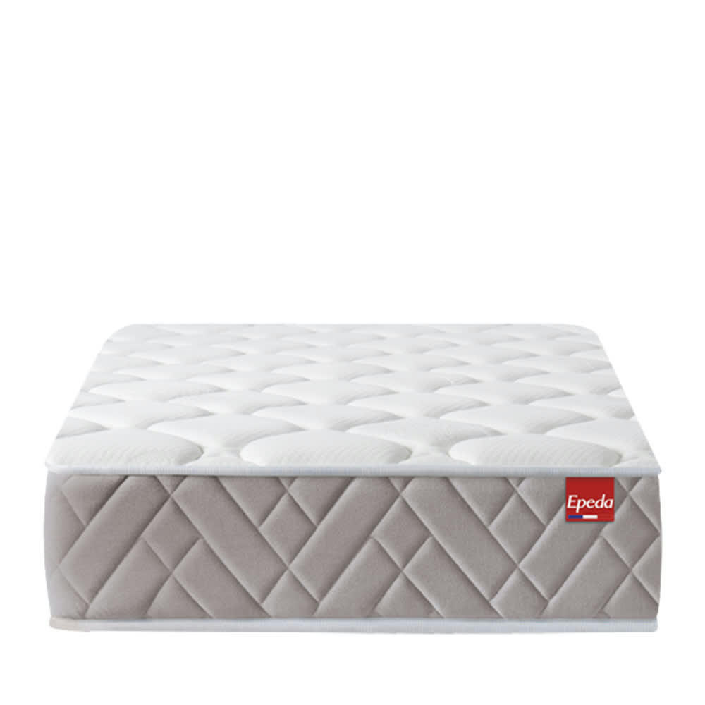 EGÉRIE 2 - Matelas à ressorts et mémoire de forme, accueil enveloppant 90x190cm