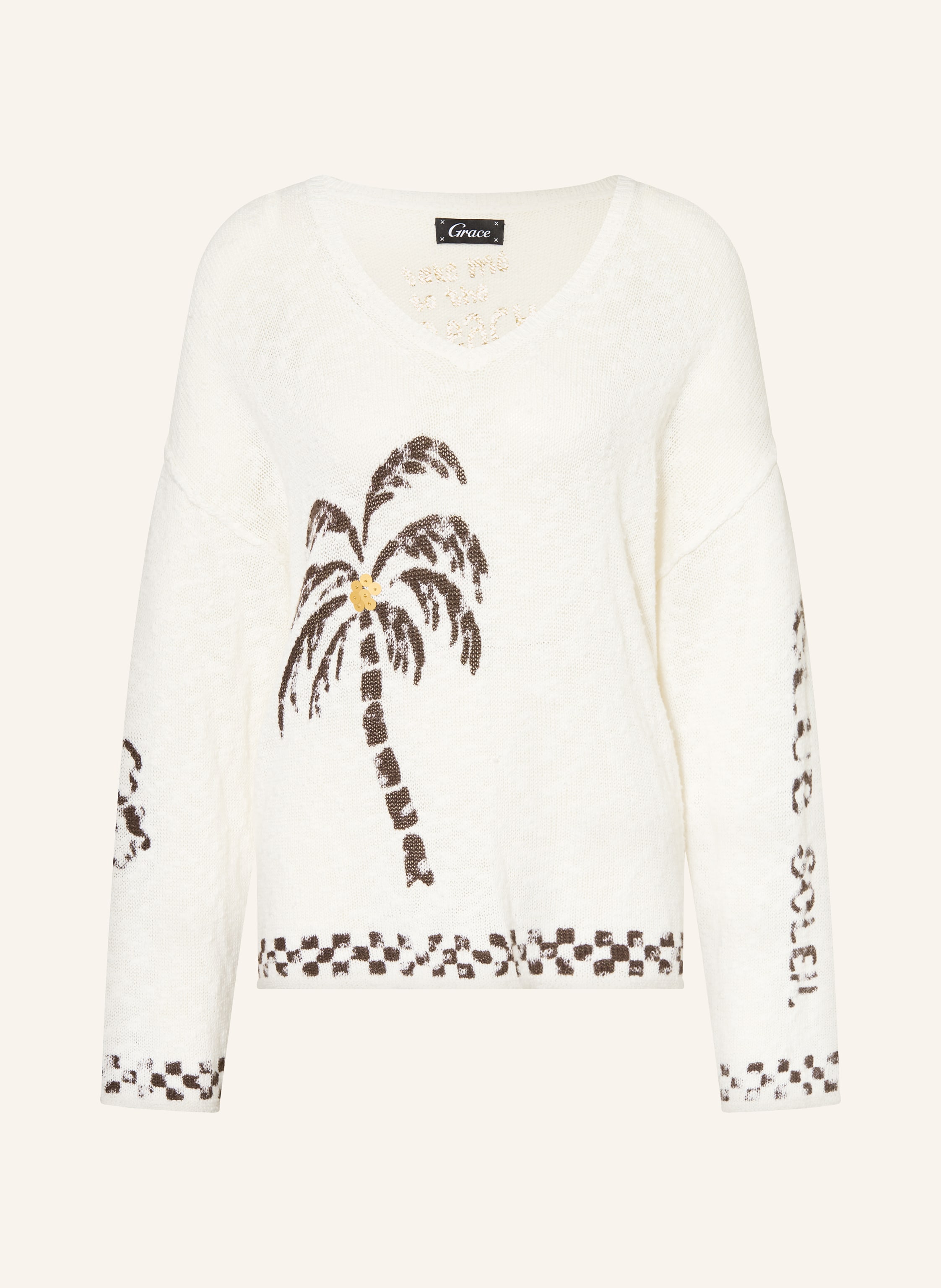Grace Pullover mit Leinen