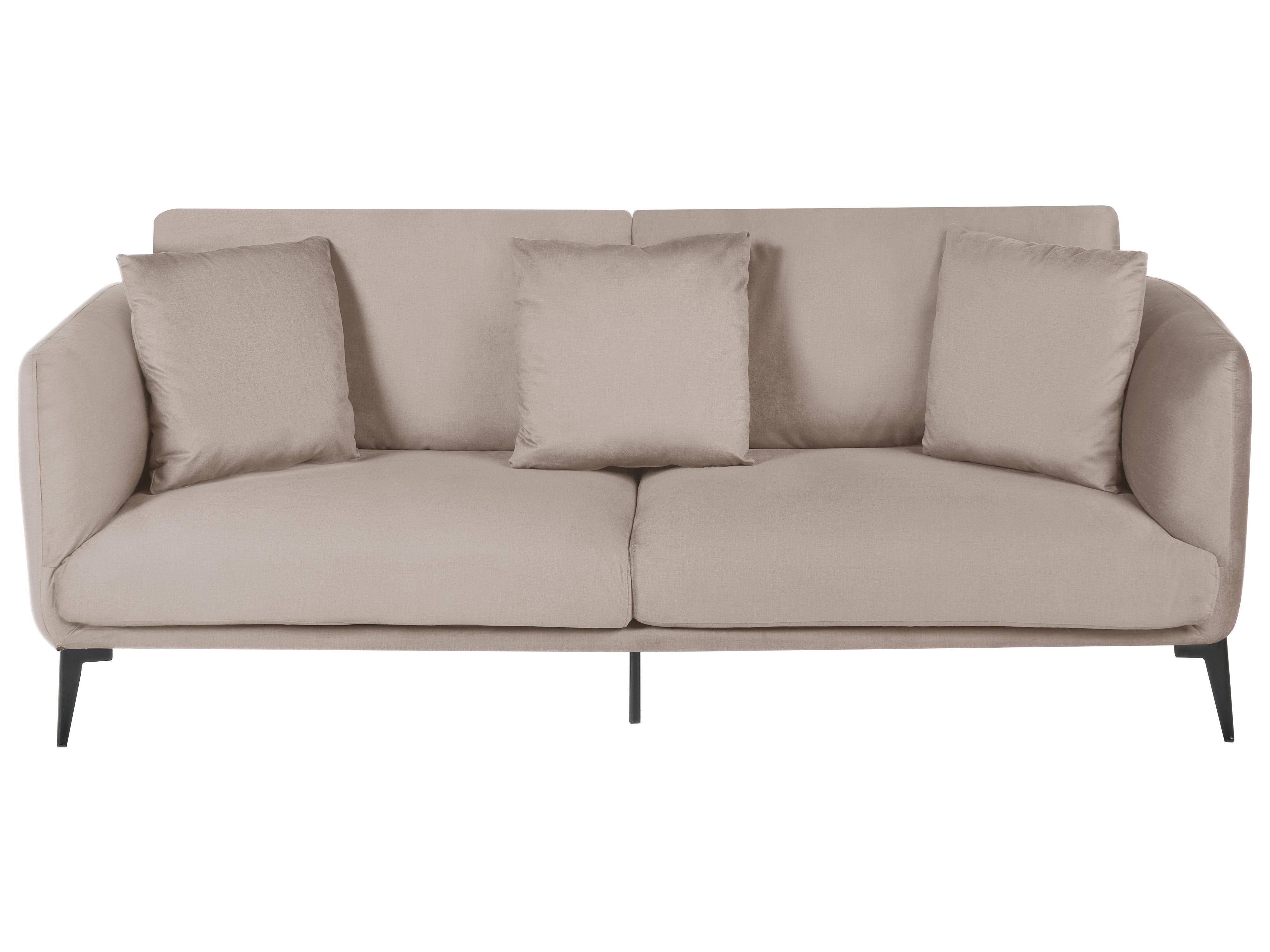Sofa 3 Seater BODUM Velvet Beige
