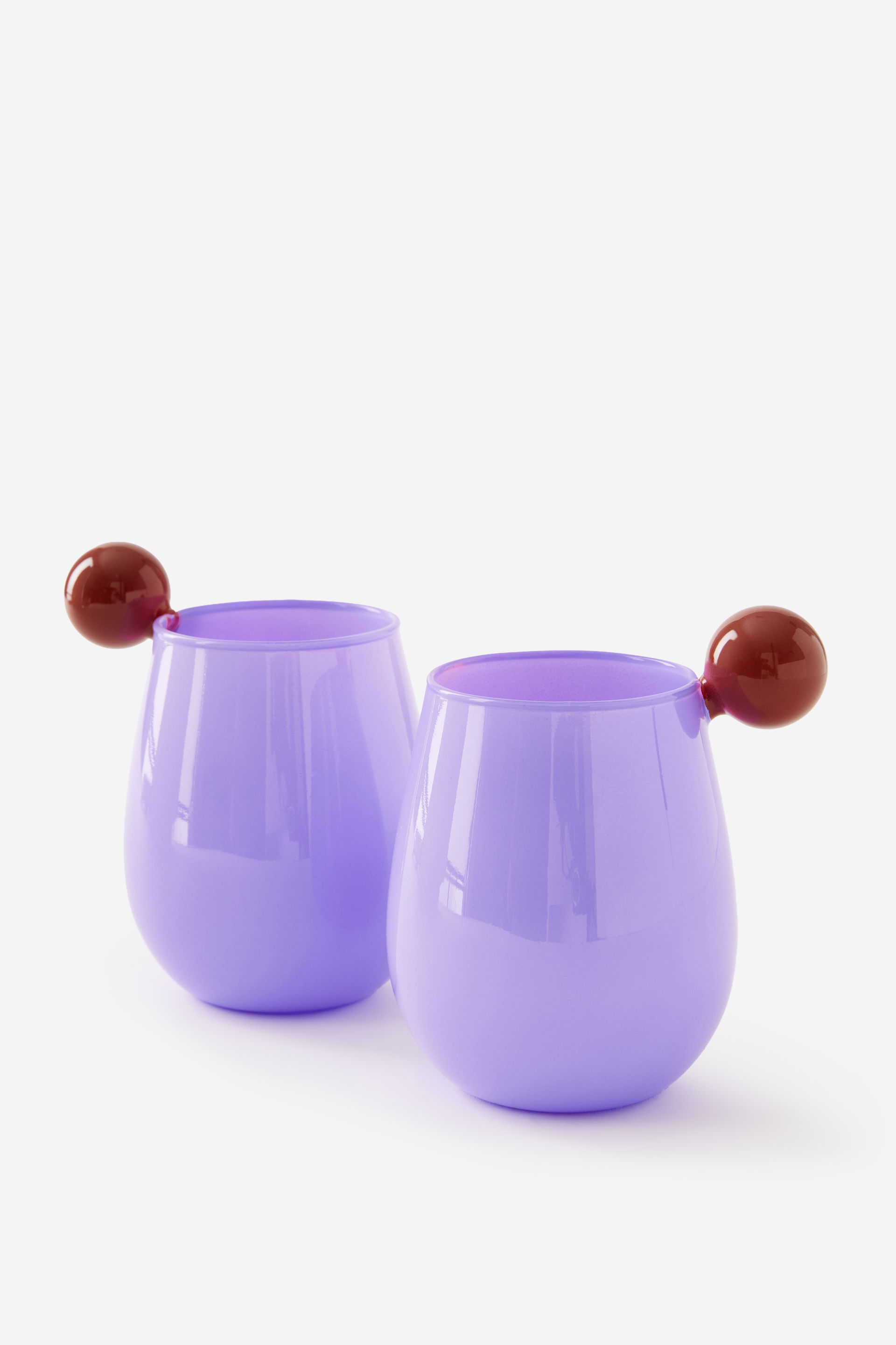 Bulbous Set Of 2 Tumblers
