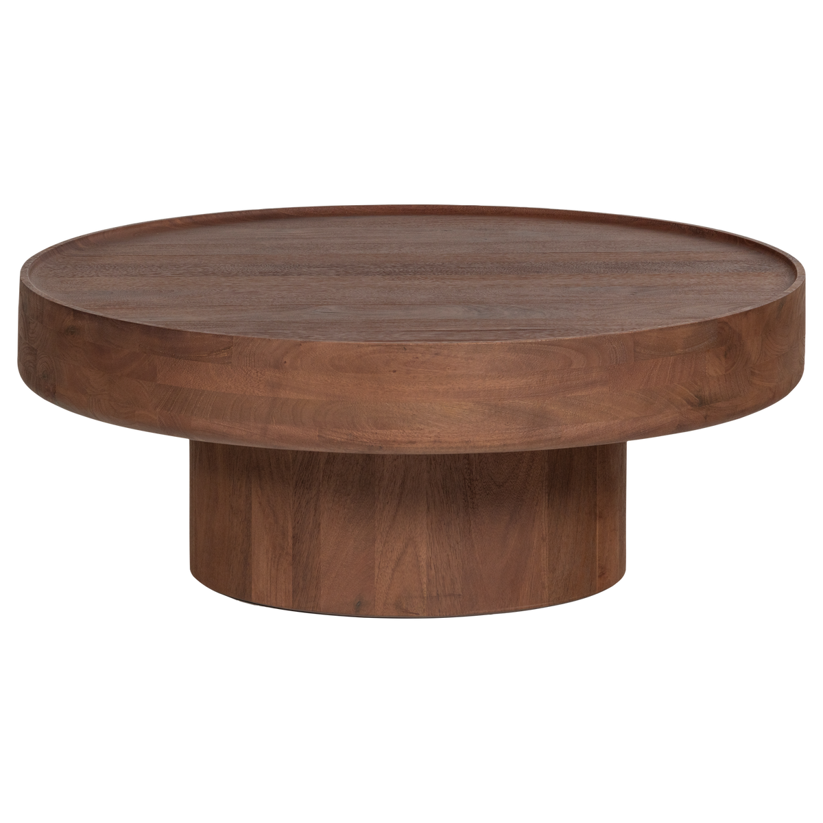 WOOOD salontafel Dara - Mangohout - Bruin - 35x90x90