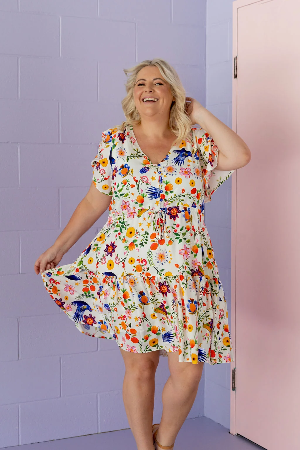 Esmae Dress in Star Crossed Lovers