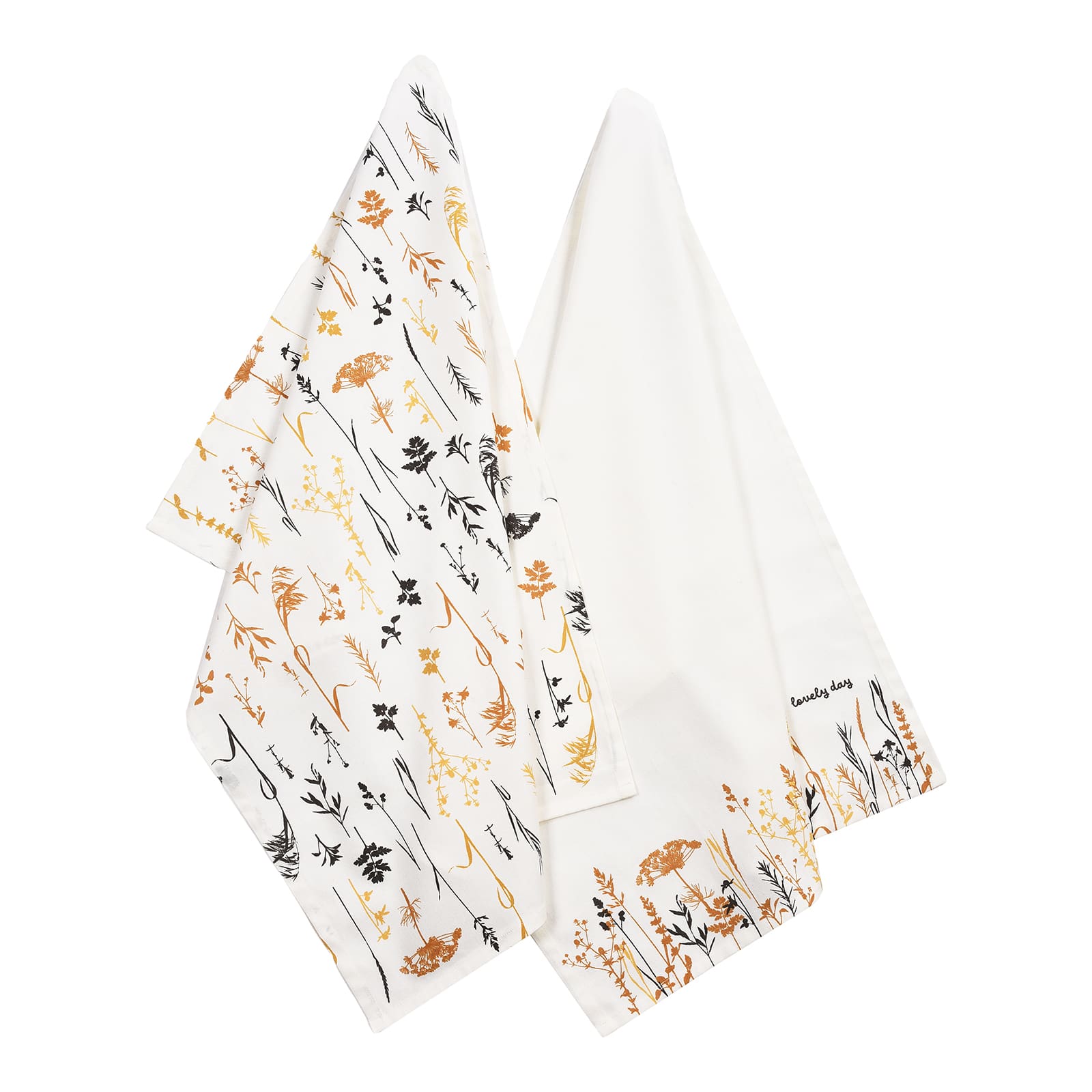 Geschirrtuch-Set Ilio Beige,L 700 x B 500 mm, 2 -tlg.