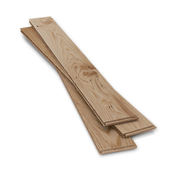 Parquet massif à coller Lulea S en chêne huilé naturel