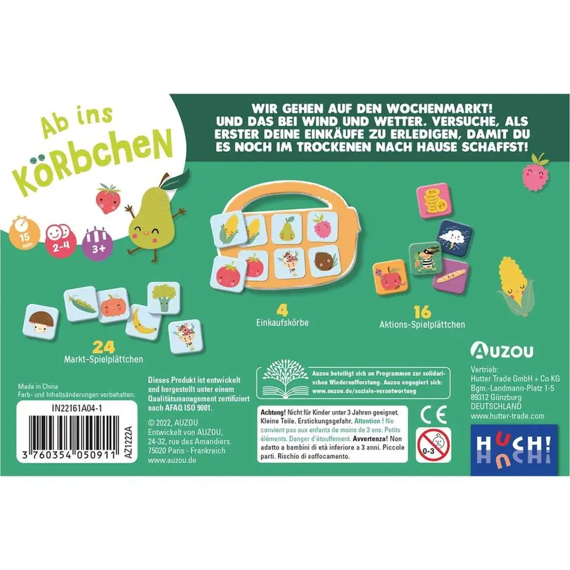 Kinderspiel 44-teilig Lernen Lachen Selbermachen