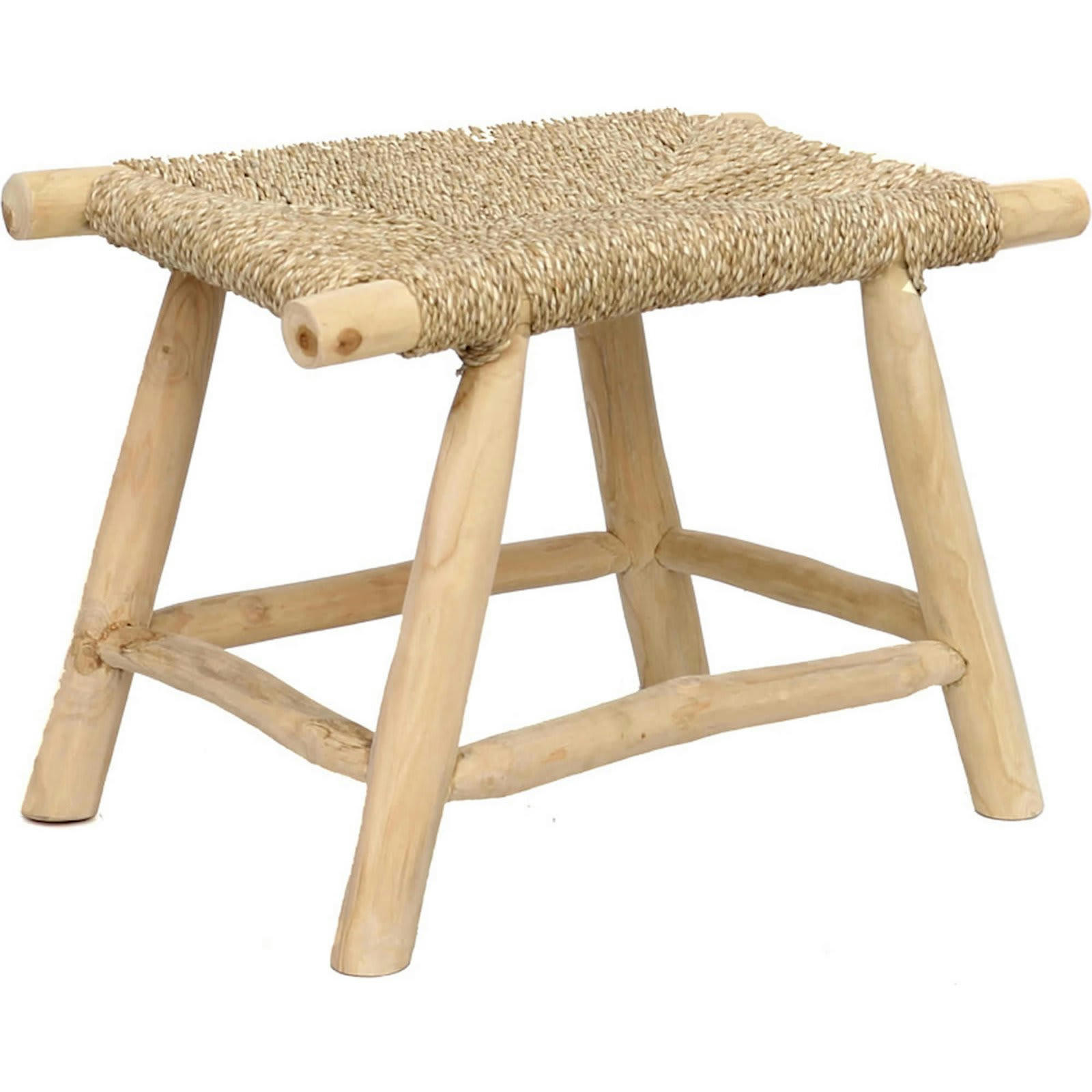 BALI BAZAR - Tabouret Bois Bois clair