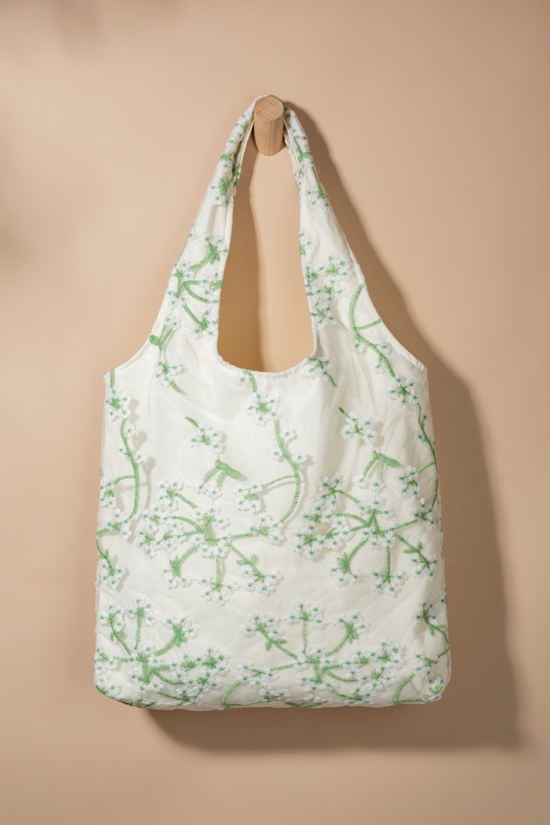 Rochelle Floral Slouchy Tote Bag