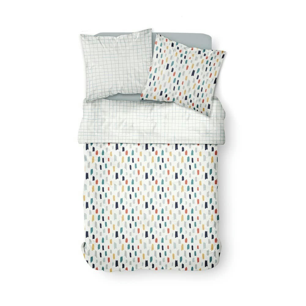 SUNSHINE HANKO - Housse de couette 240x260cm + 2 taies