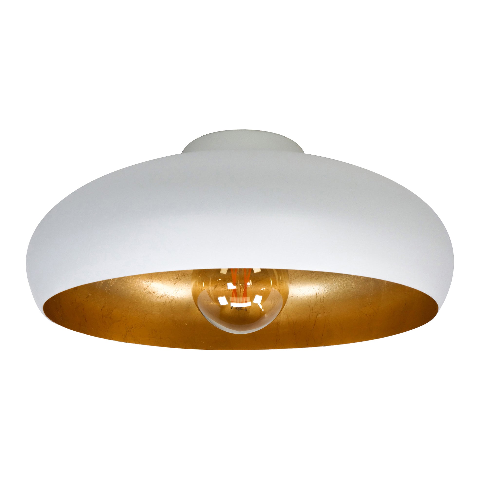 EGLO Mogano Plafondlamp Ø 40 cm - Wit/Goud