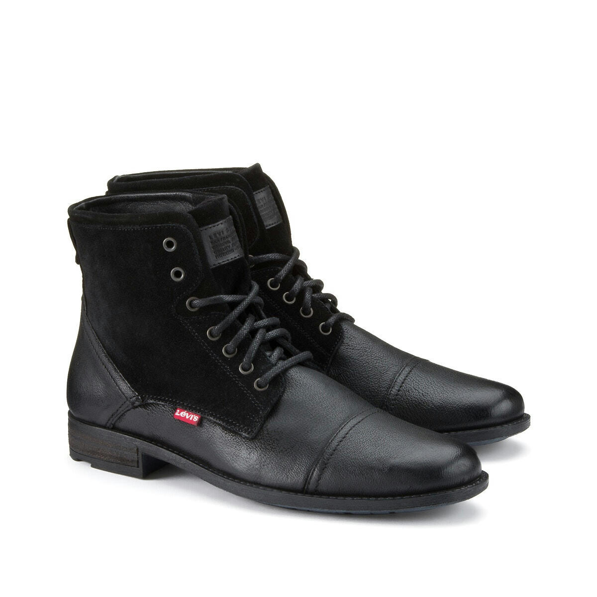 Boots cuir et suédé Fowler 2.0