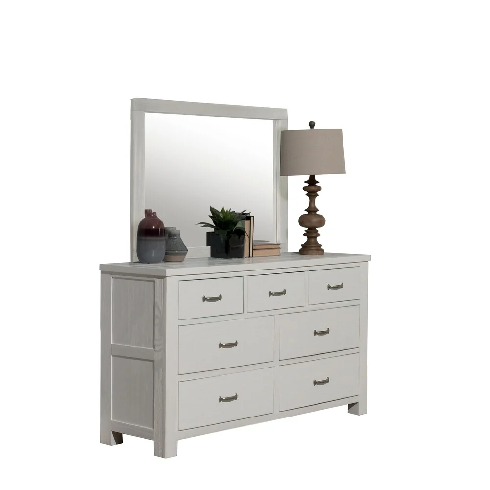 Highlands 7 Drawer Dresser with Mirror