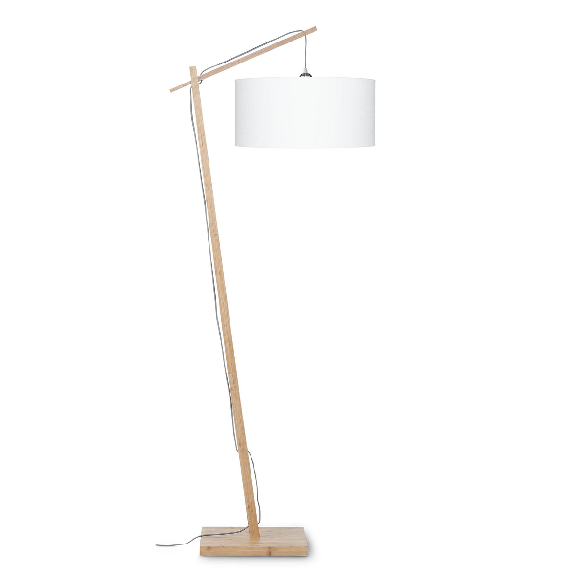 GOOD&MOJO vloerlamp Andes - wit - Ø47cm