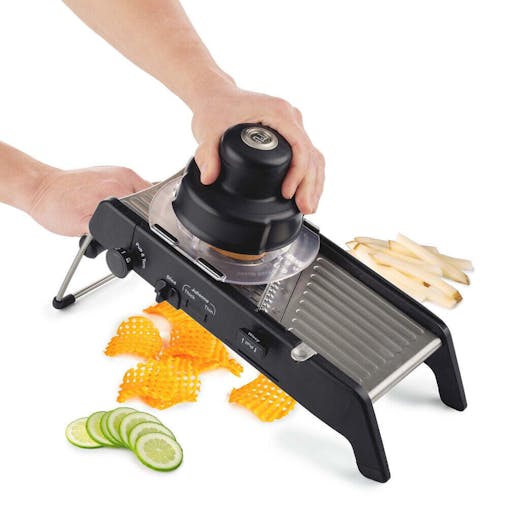 Progressive PL8 Professional Mandoline | Adjustable Thickness Black