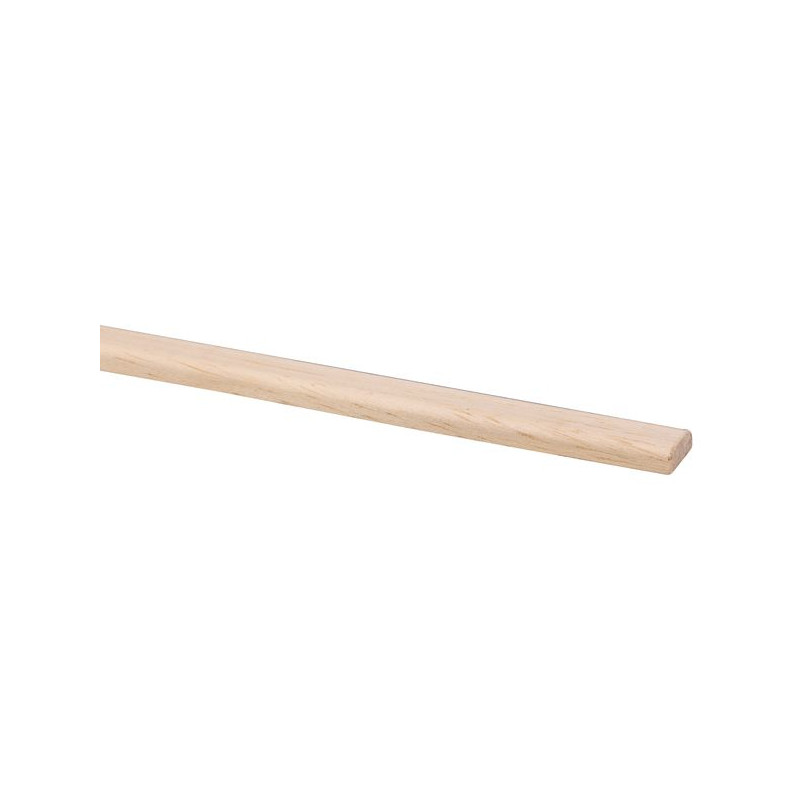 Moulure plate en marupa clair 270 x 1,2 x 0,4 cm