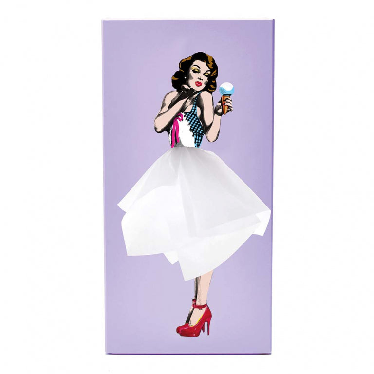 Spextrum Tissue Up Girl - tissuehouder - paars