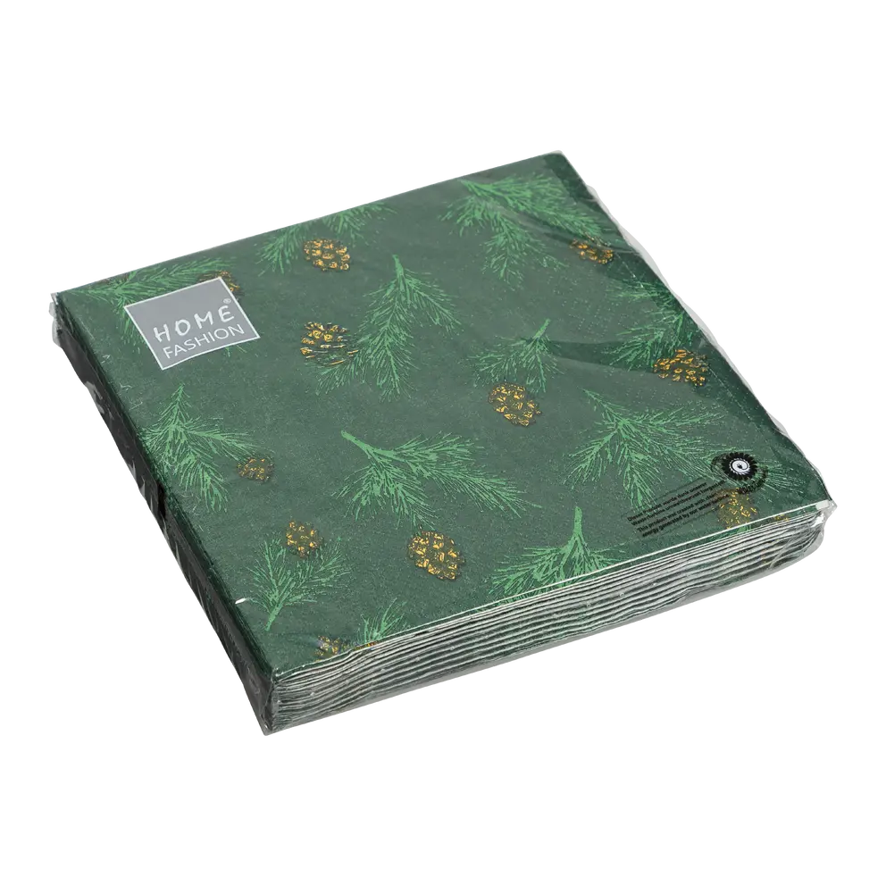 Papierserviette 20er-Set Pine Cones