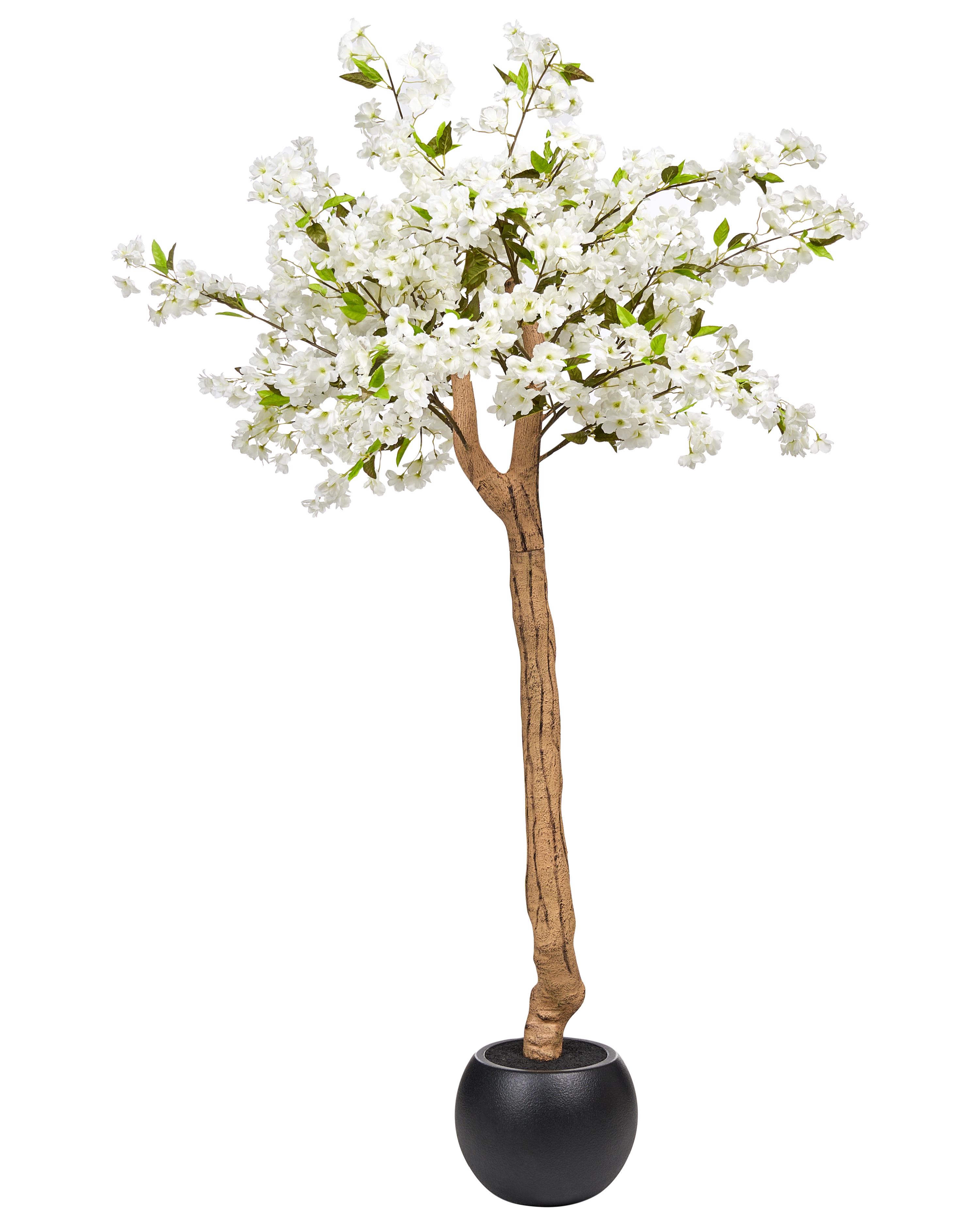 Artificial Plant CHERRY TREE 180 cm White