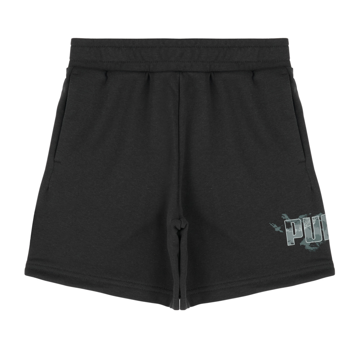 Puma - ESS CAMO Shorts TR - Black / Grey