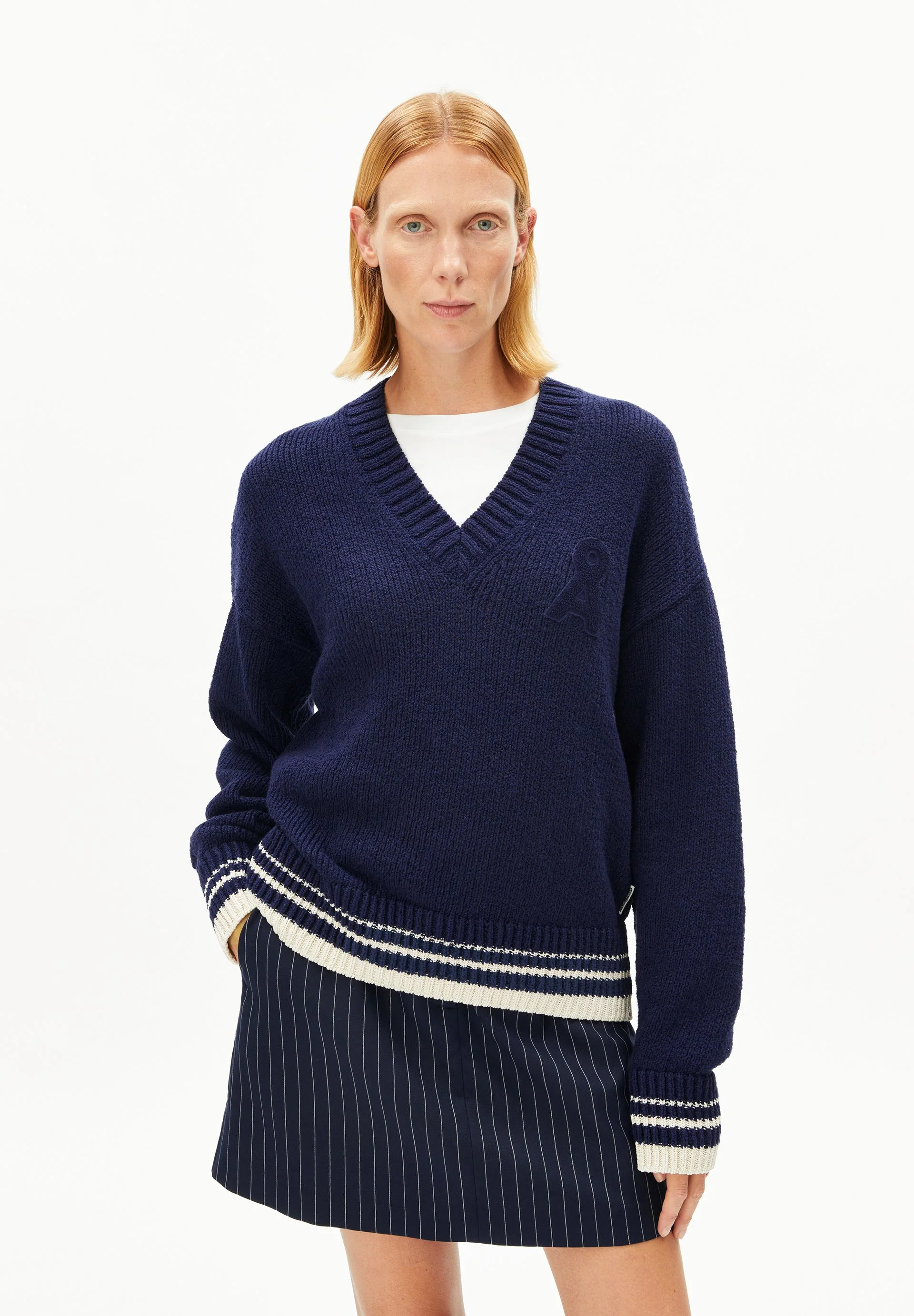 ICONIC Å COLLEGE STRICKPULLOVER