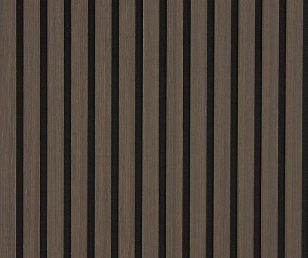 Lot 4 pièces - Panneaux Tasseaux - Noyer - Feutrine Noir - 240x60x1.1cm