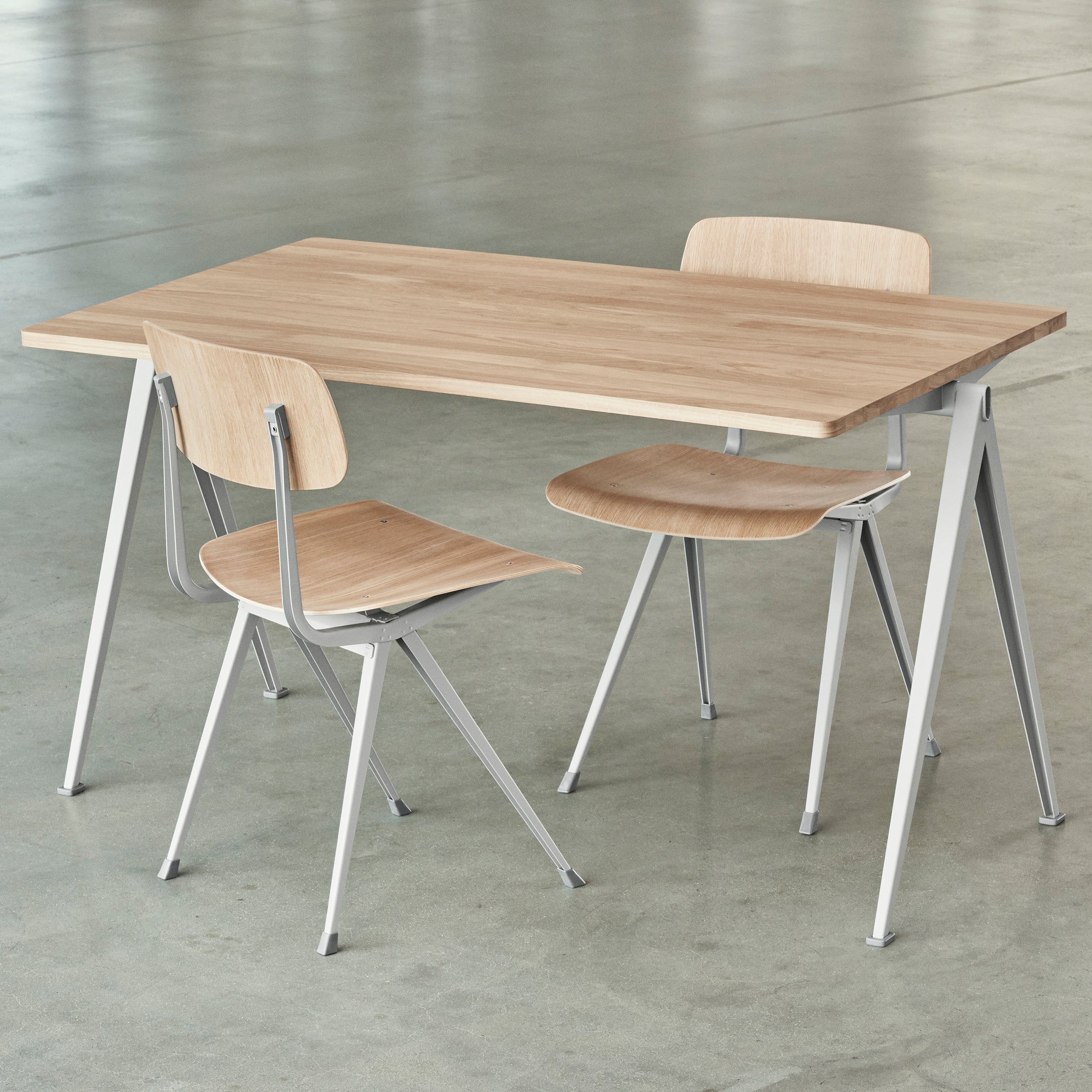 HAY Result Eetkamerstoel - Beige - Oak