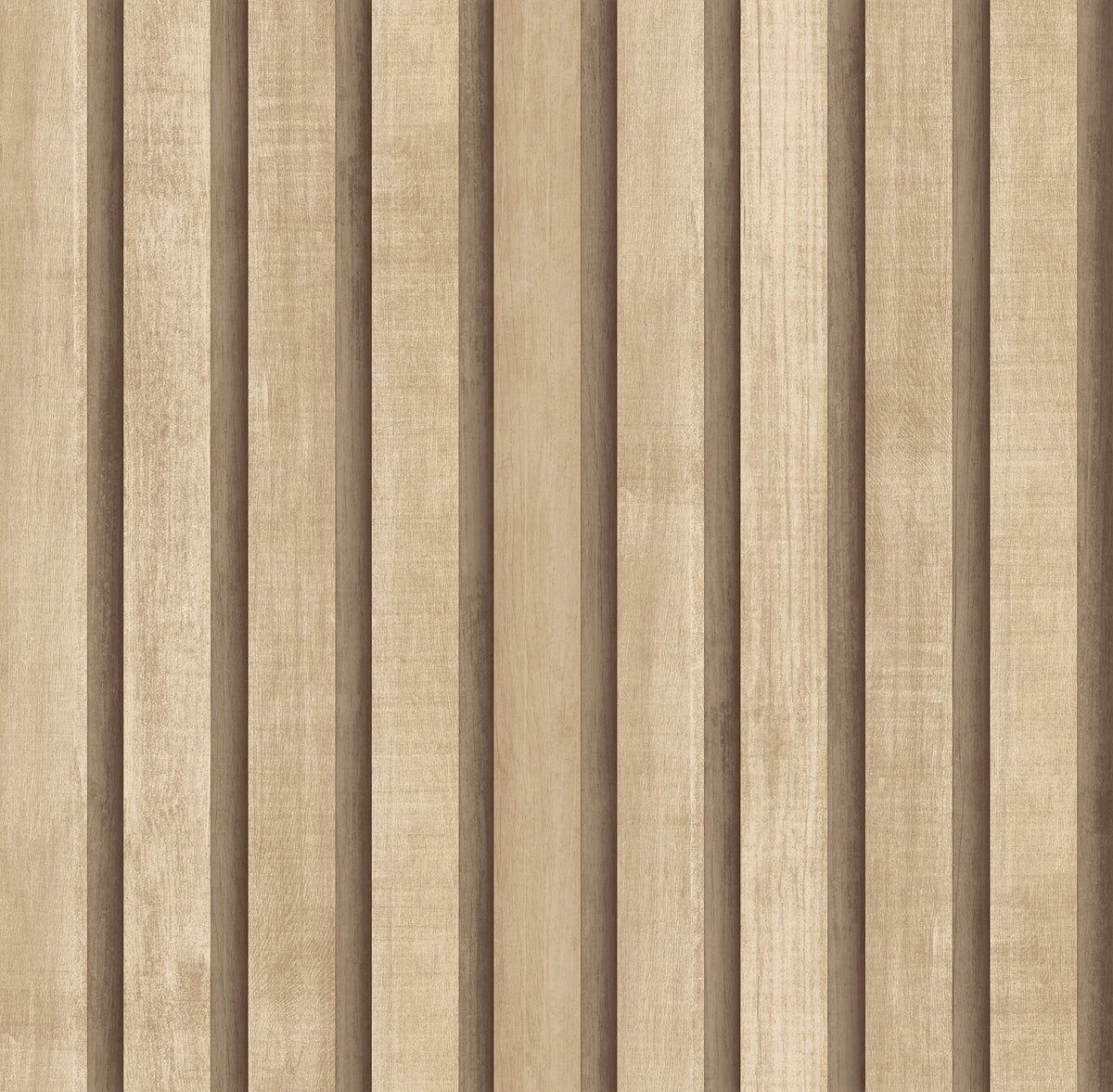 Sanders & Sanders behang houten wandpanelen 3d beige - 53 cm x 10 m - 640049