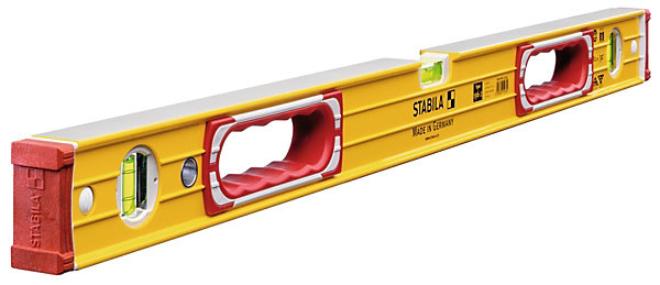 Niveau à bulle STABILA Type 196-2 fioles 122 cm 15236