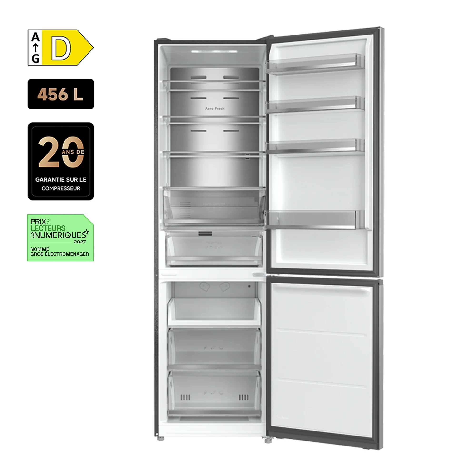 Réfrigérateur Dreame Mega Pro 456 L-Classe D