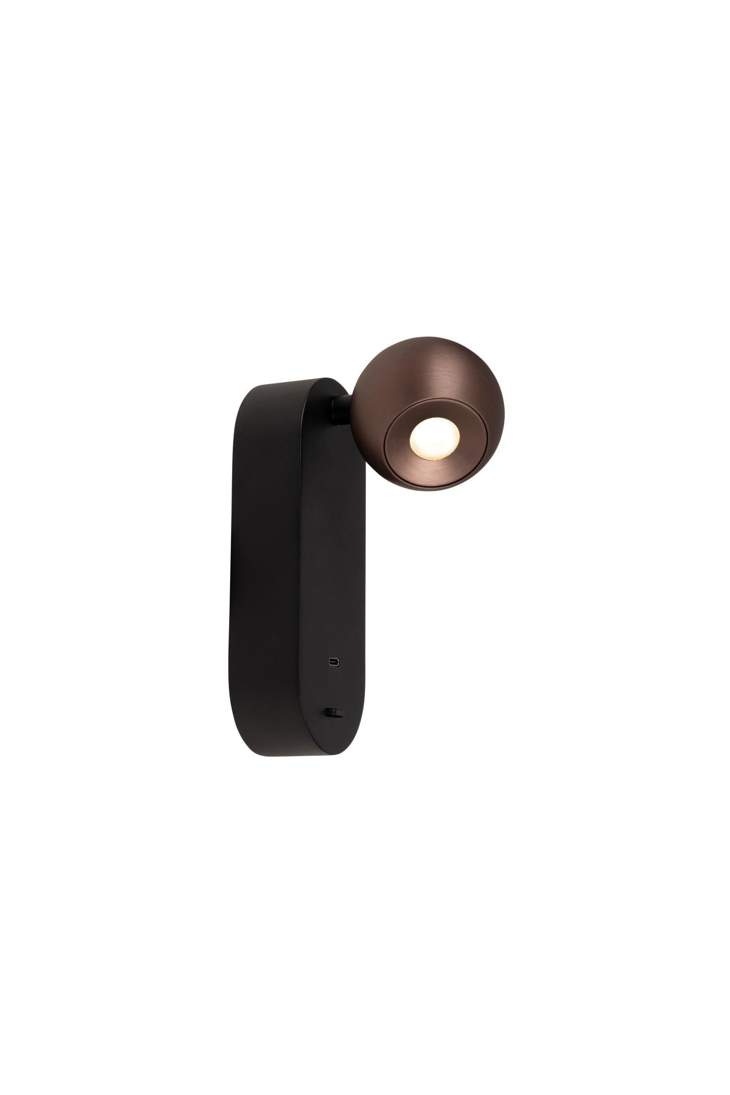 Lucide Premium MONTANA Wandlamp - Koffie