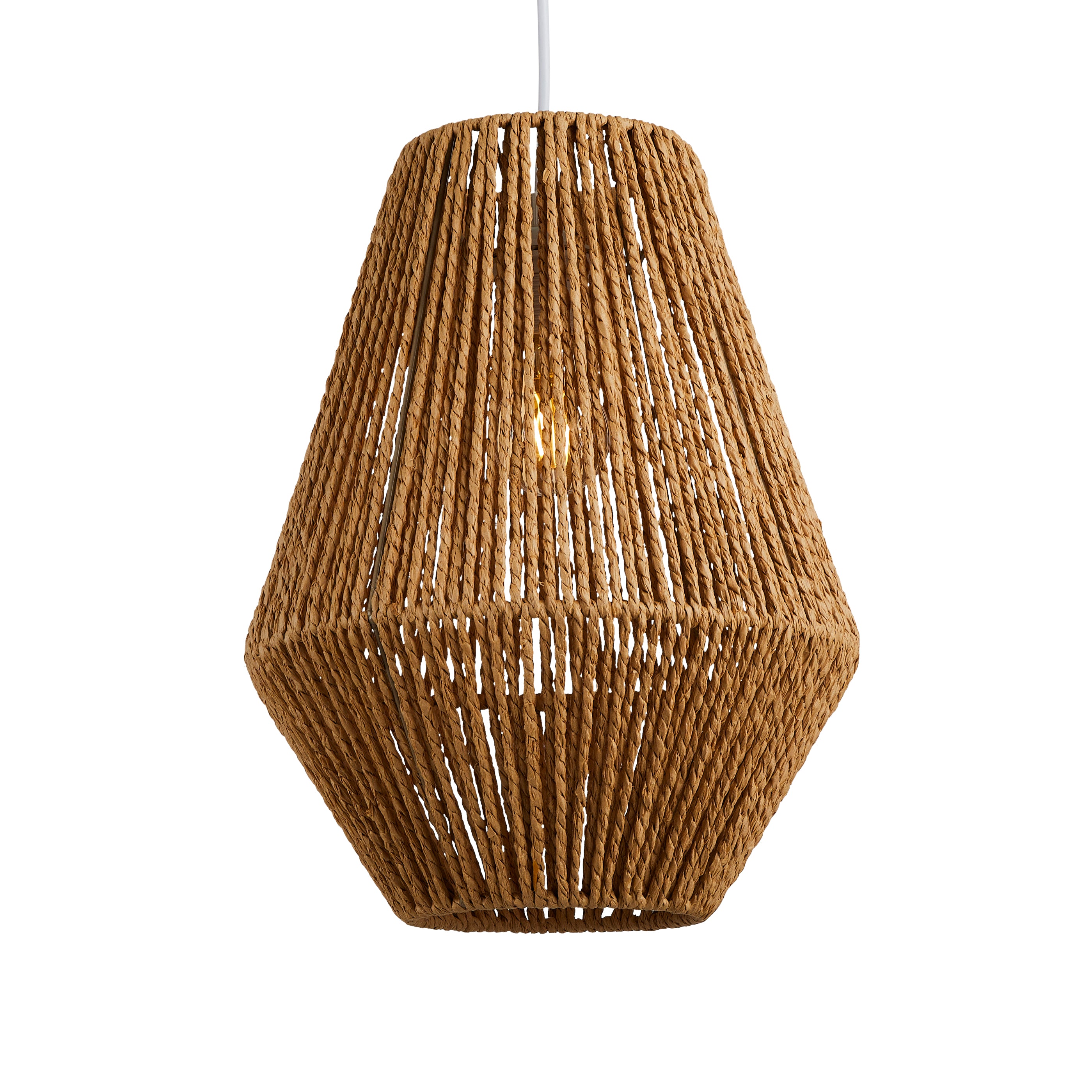 Lighto | Hanglamp Rotan Naturel Ø30 cm | Flora