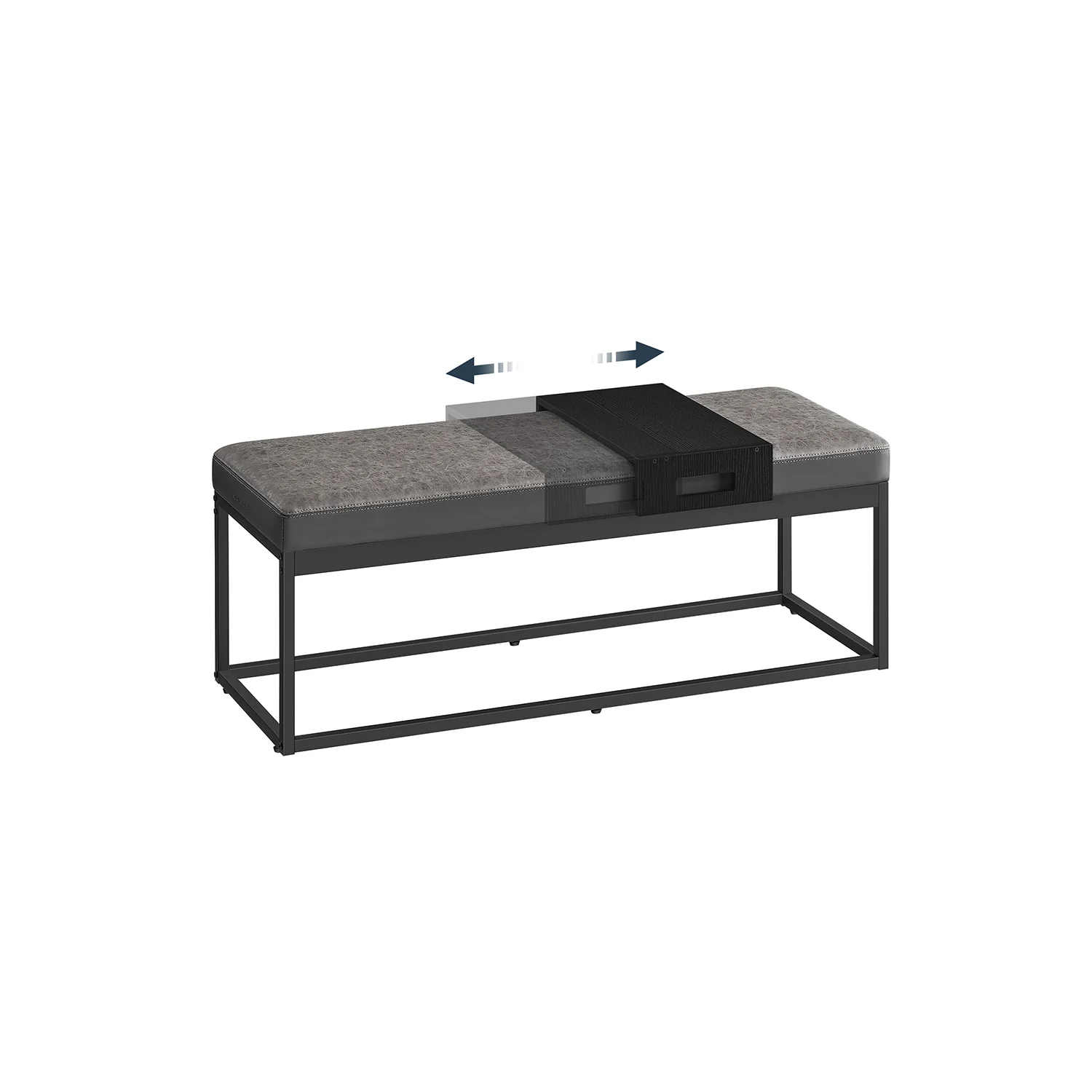 Collection LUIZ – banc partie supérieure réversible capacité 300 kg