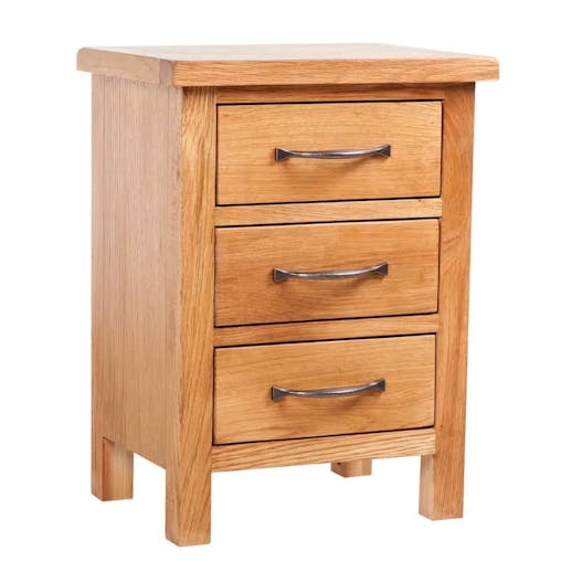NNEVL Nightstands 2 pcs 40x30x54 cm Solid Oak Wood
