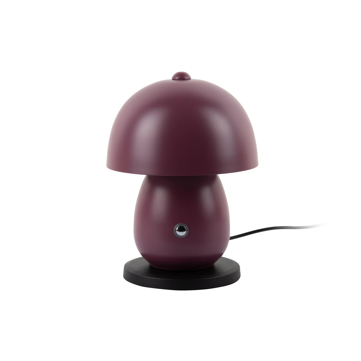 Leitmotiv tafellamp Mono LED - paars - 14x14x18cm - Paddenstoellamp