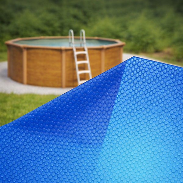 Bâche à bulles ronde piscine métal 3 m