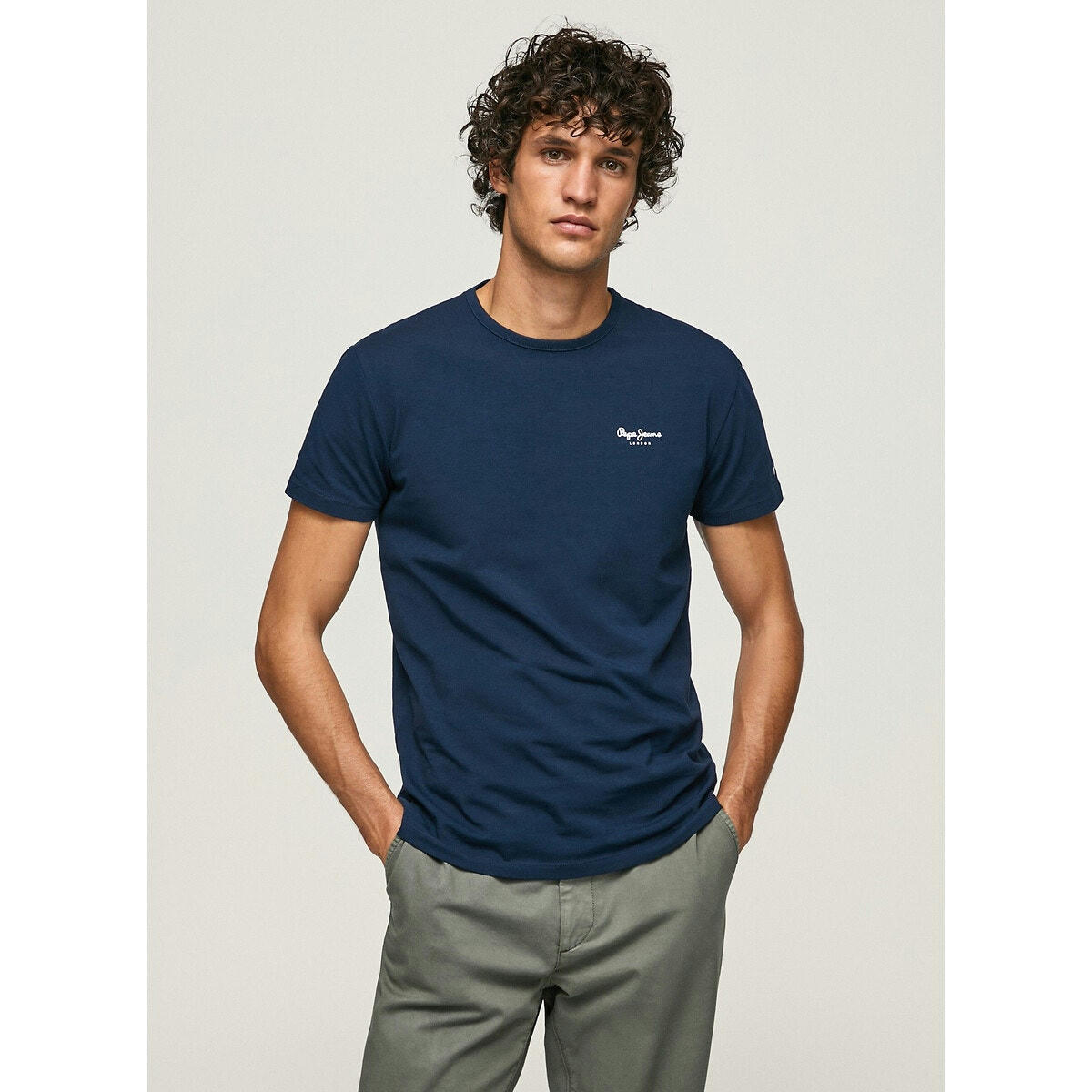 T-shirt col rond stretch Original Basic