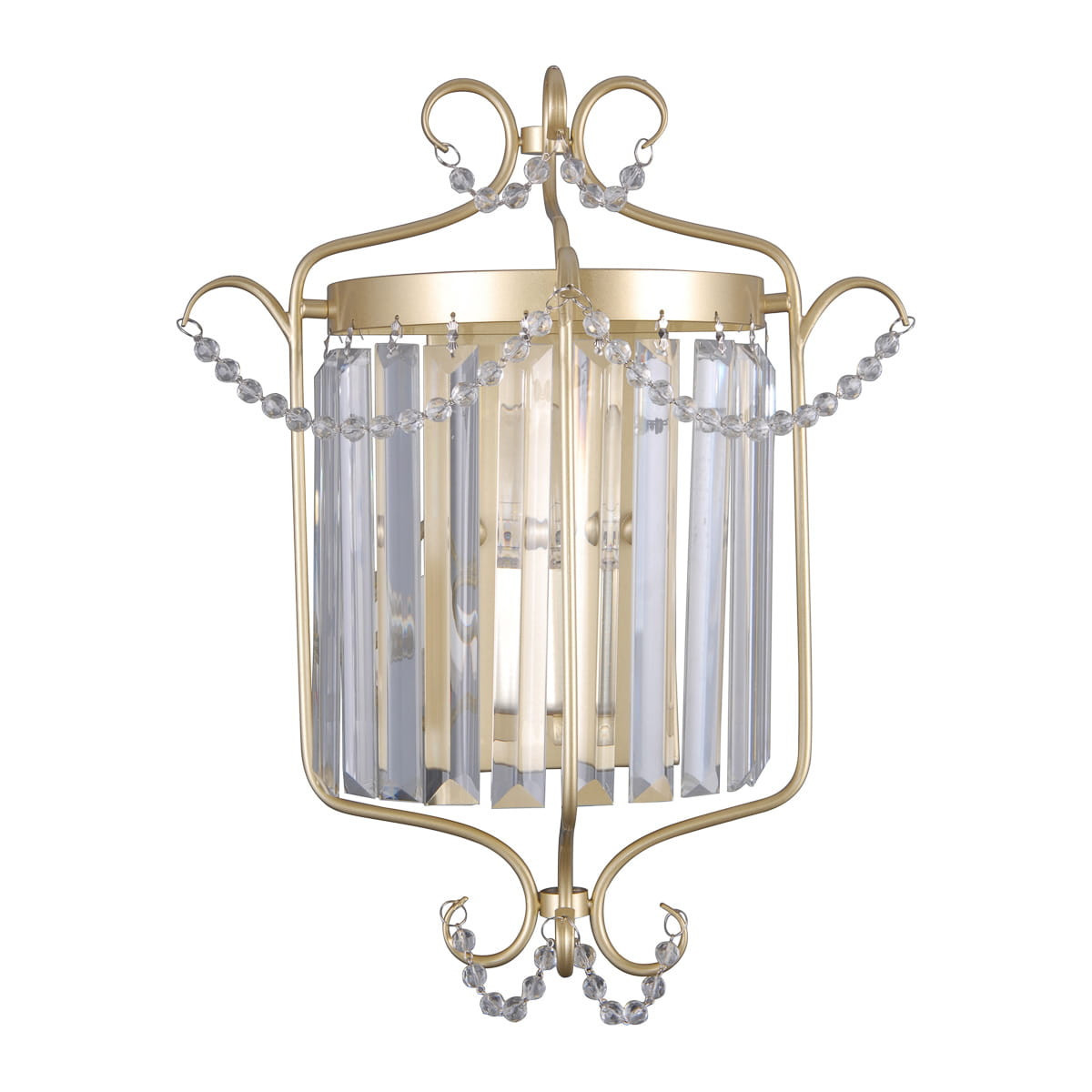 Kinkiet złoty RINALDO 1xE14x40W wym:38x30x18cm IP20 Italux