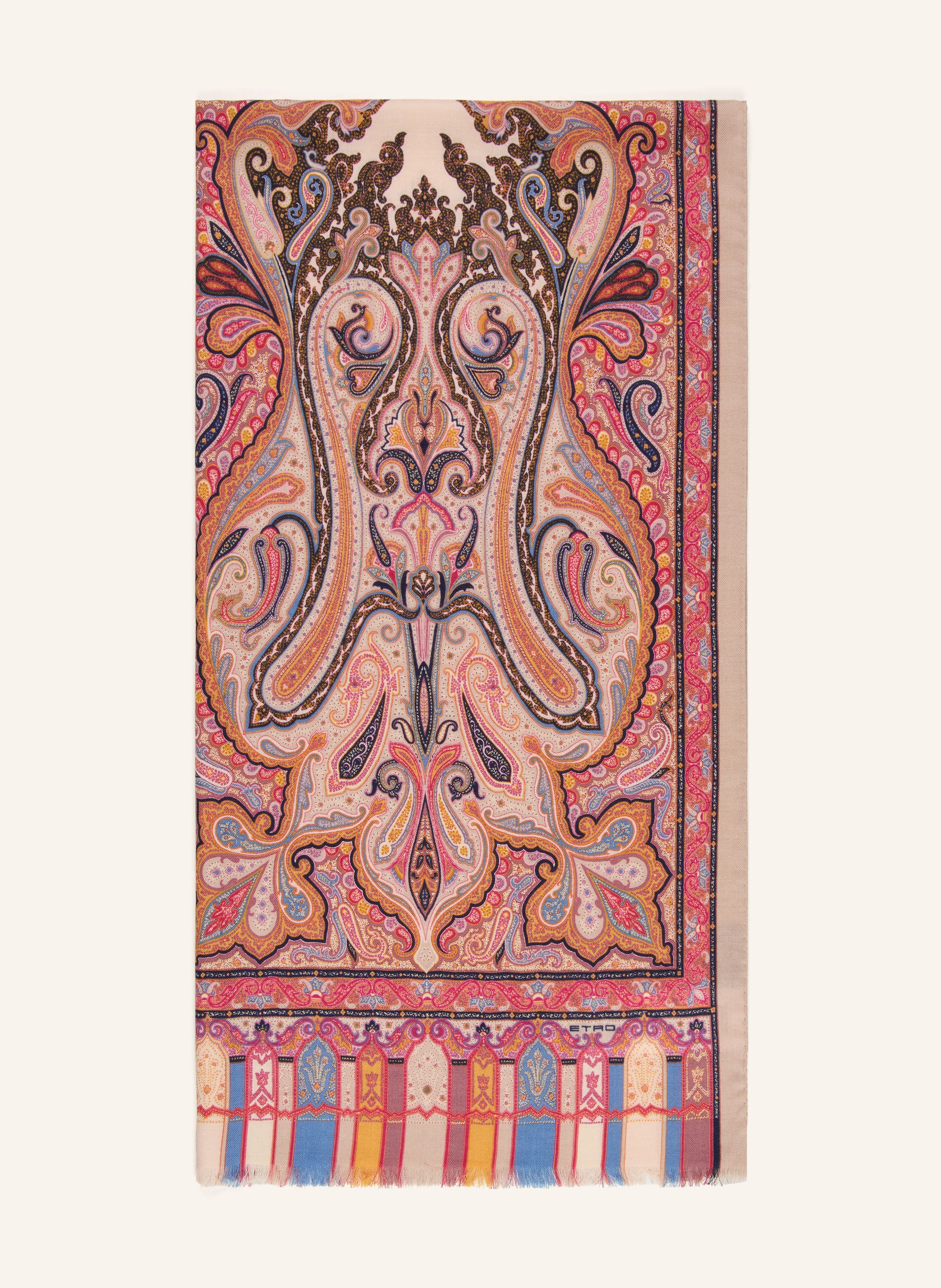 ETRO Schal mit Cashmere und Seide