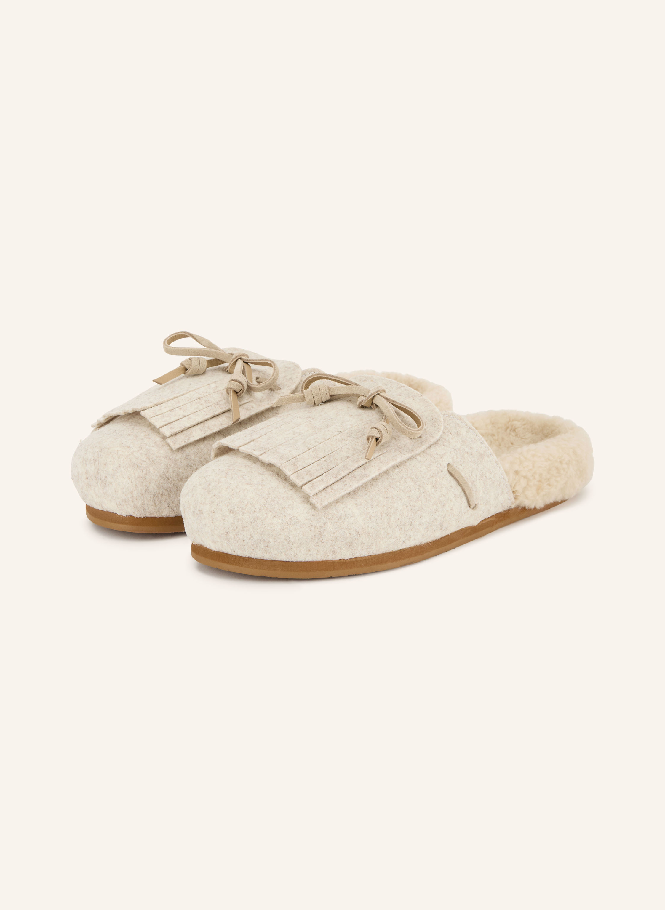 ANCIENT GREEK SANDALS Pantoletten VASILITSA FRINGE