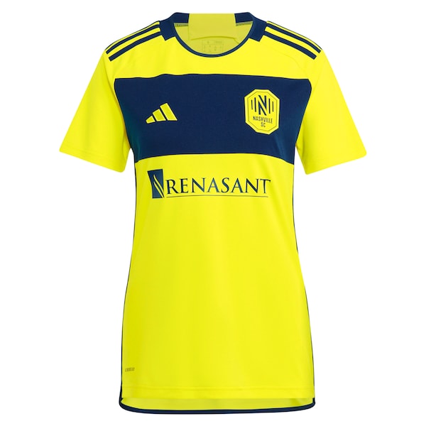Jacob Shaffelburg Nashville SC adidas Women's 2024 The 615 Kit Replica Player Jersey - Yellow