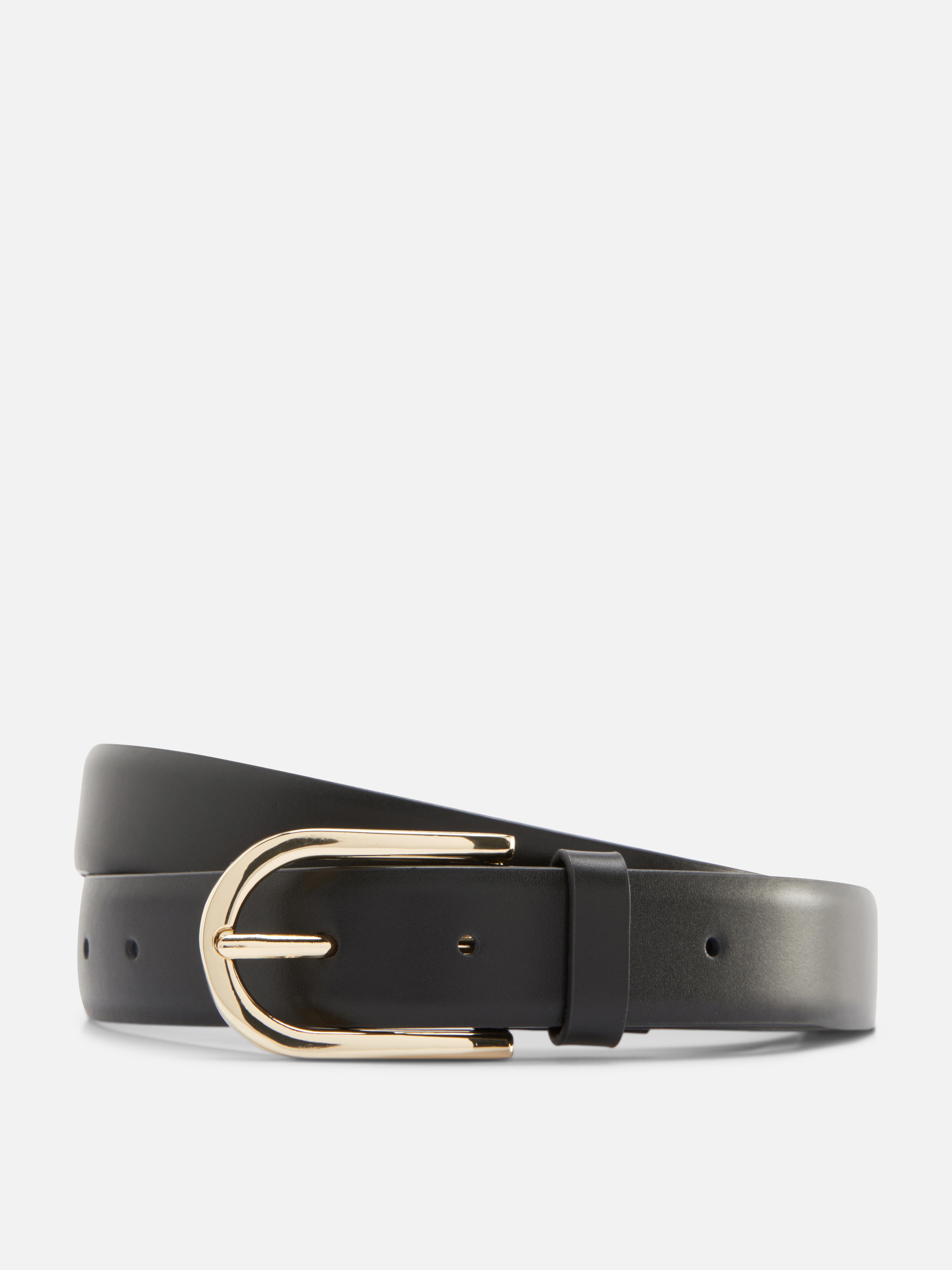 The Edit Leather Belt
