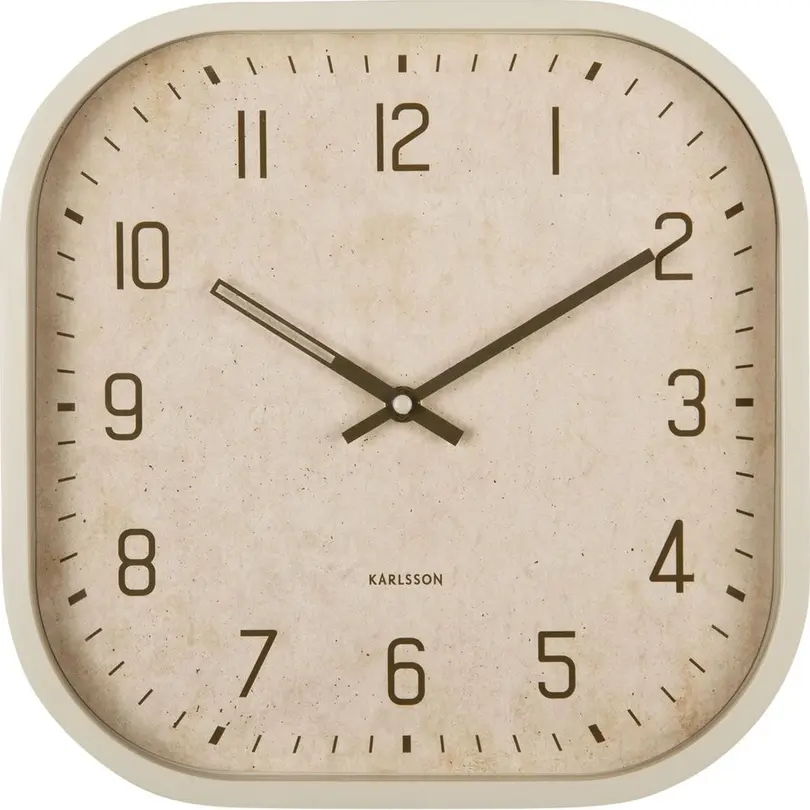 Wanduhr Elemental Cuadrado