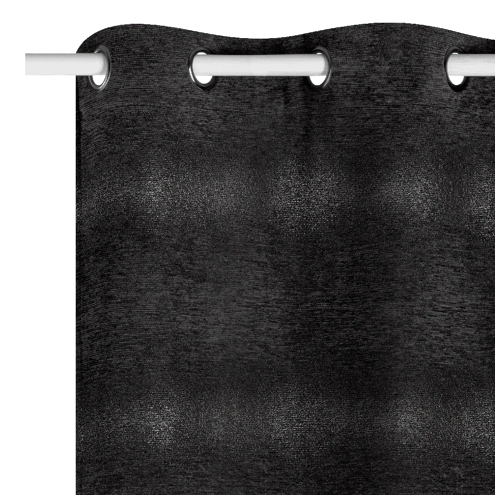 Rideau thermique BRUMA coloris noir 140 x 260 cm
