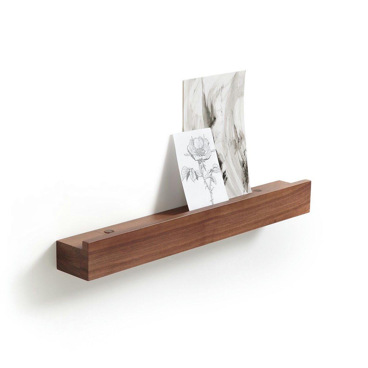 Cimaise étagère noyer l55 cm, dagane