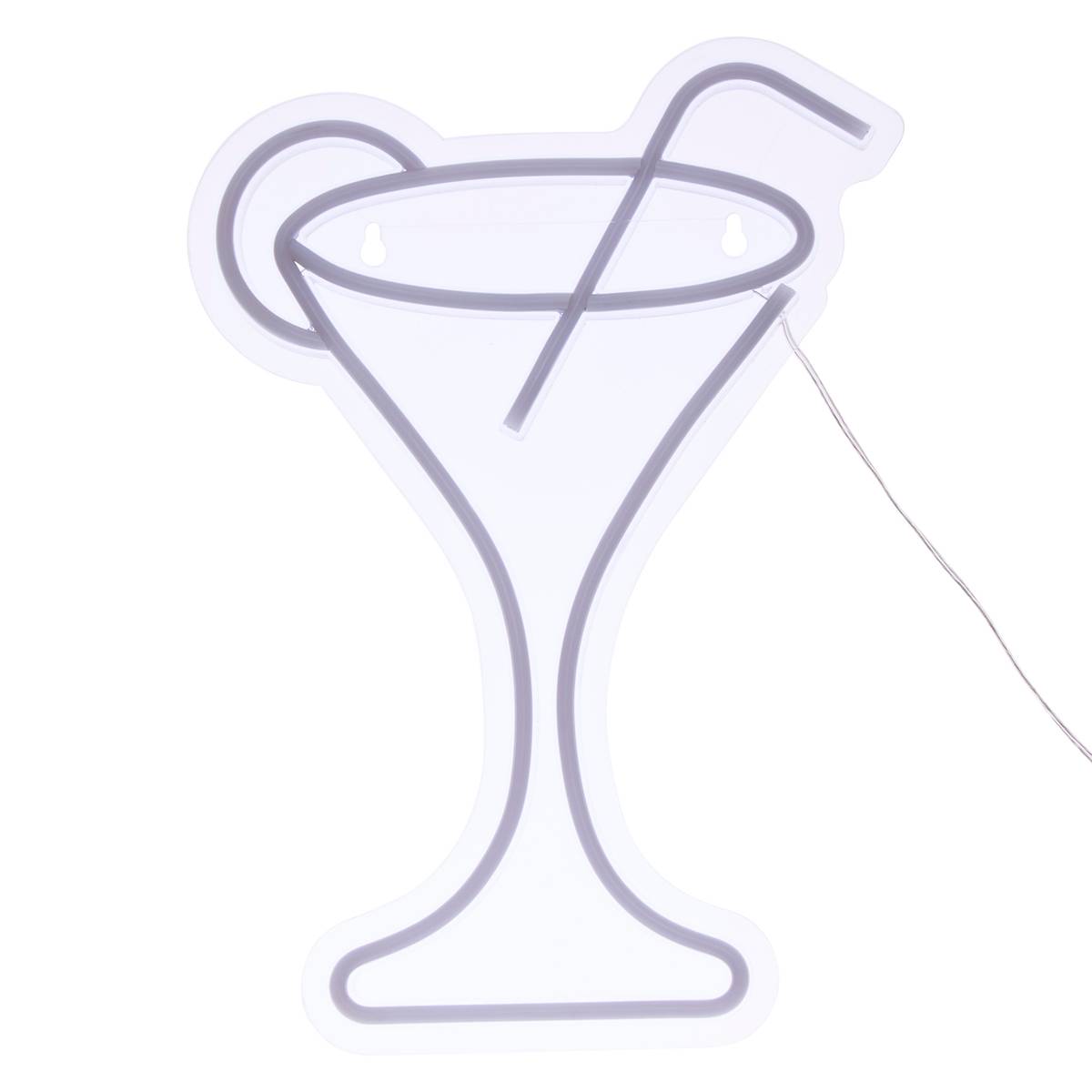 LED Neon "Cocktail" USB, Multicolor, 24.8x1.5 cm