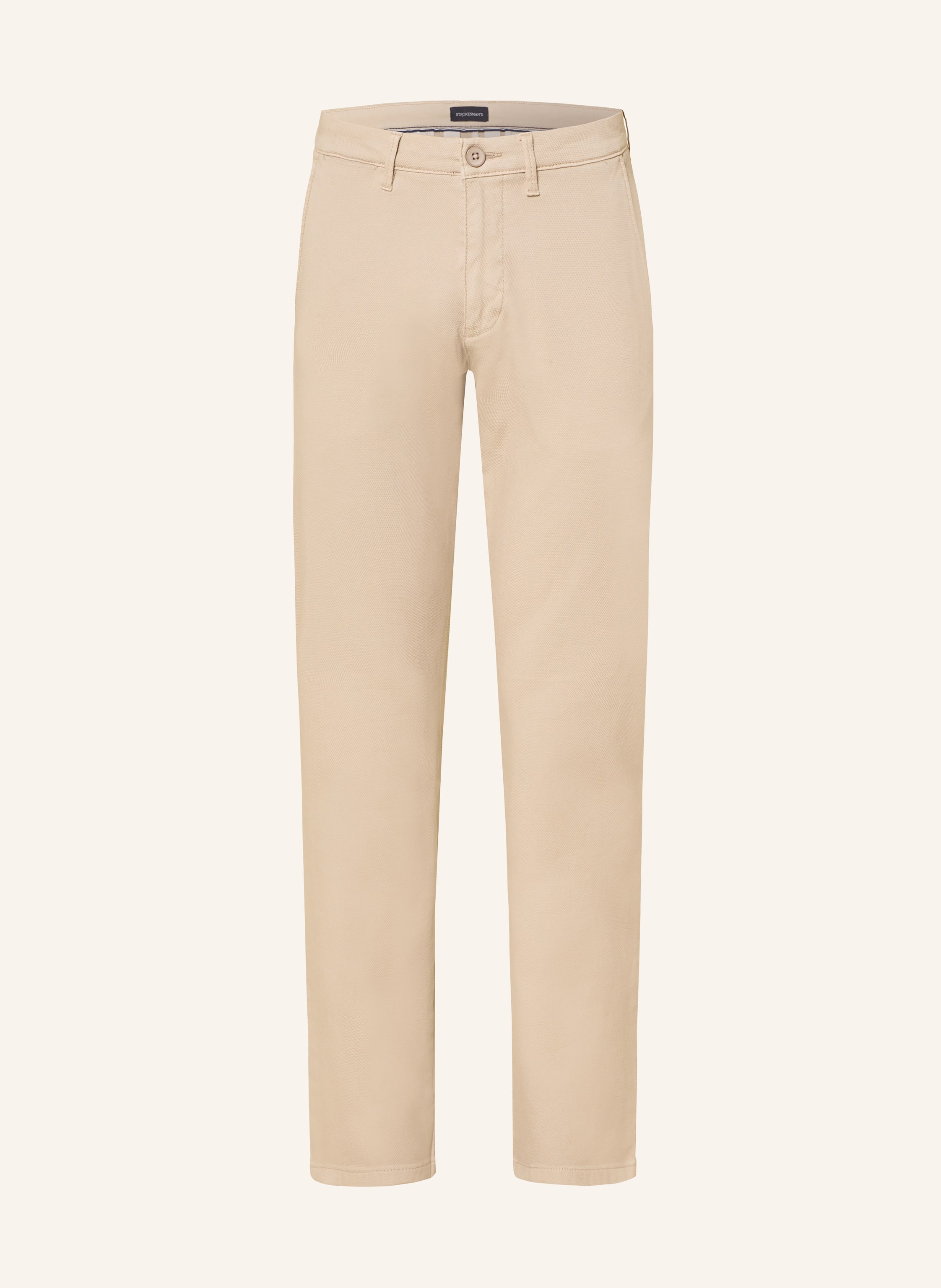 STROKESMAN'S Piqué-Chino Slim Fit