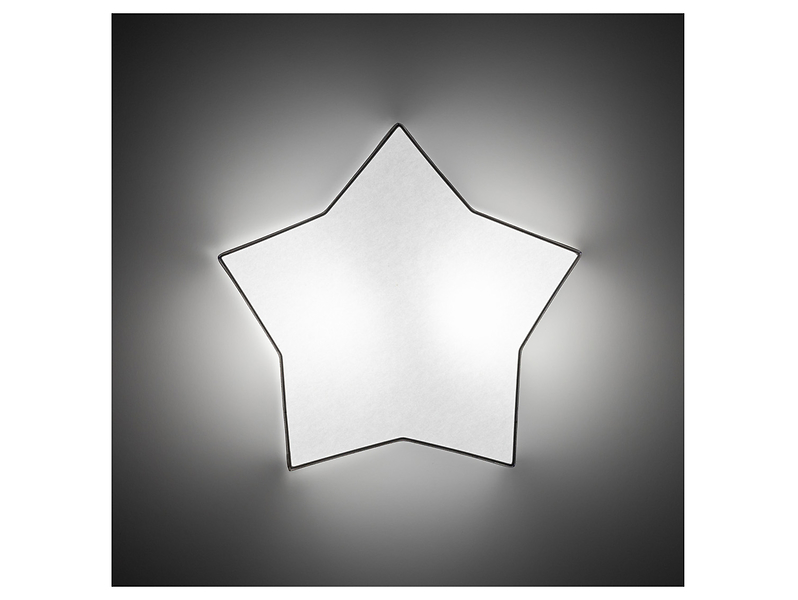 Lampa sufitowa Star 2-punktowa tkaninowa beżowa