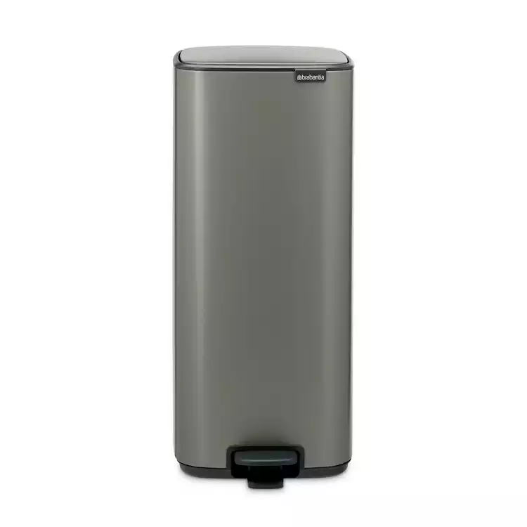 Brabantia Bo 30 Litre Pedal Bin - Platinum